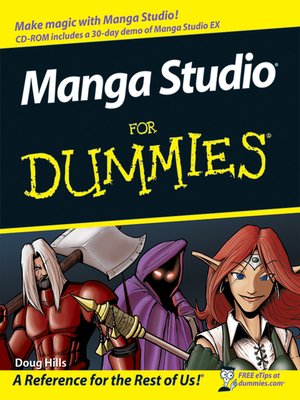 cover image of Manga Studio For Dummies